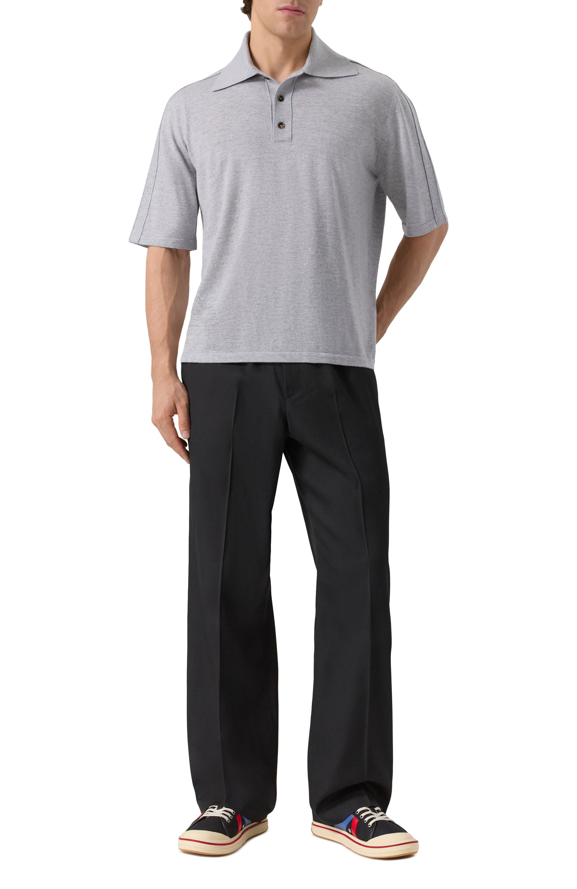 Текстильные кеды eliot BOTTEGA VENETA, арт. 838371/V5JG1, фото 2