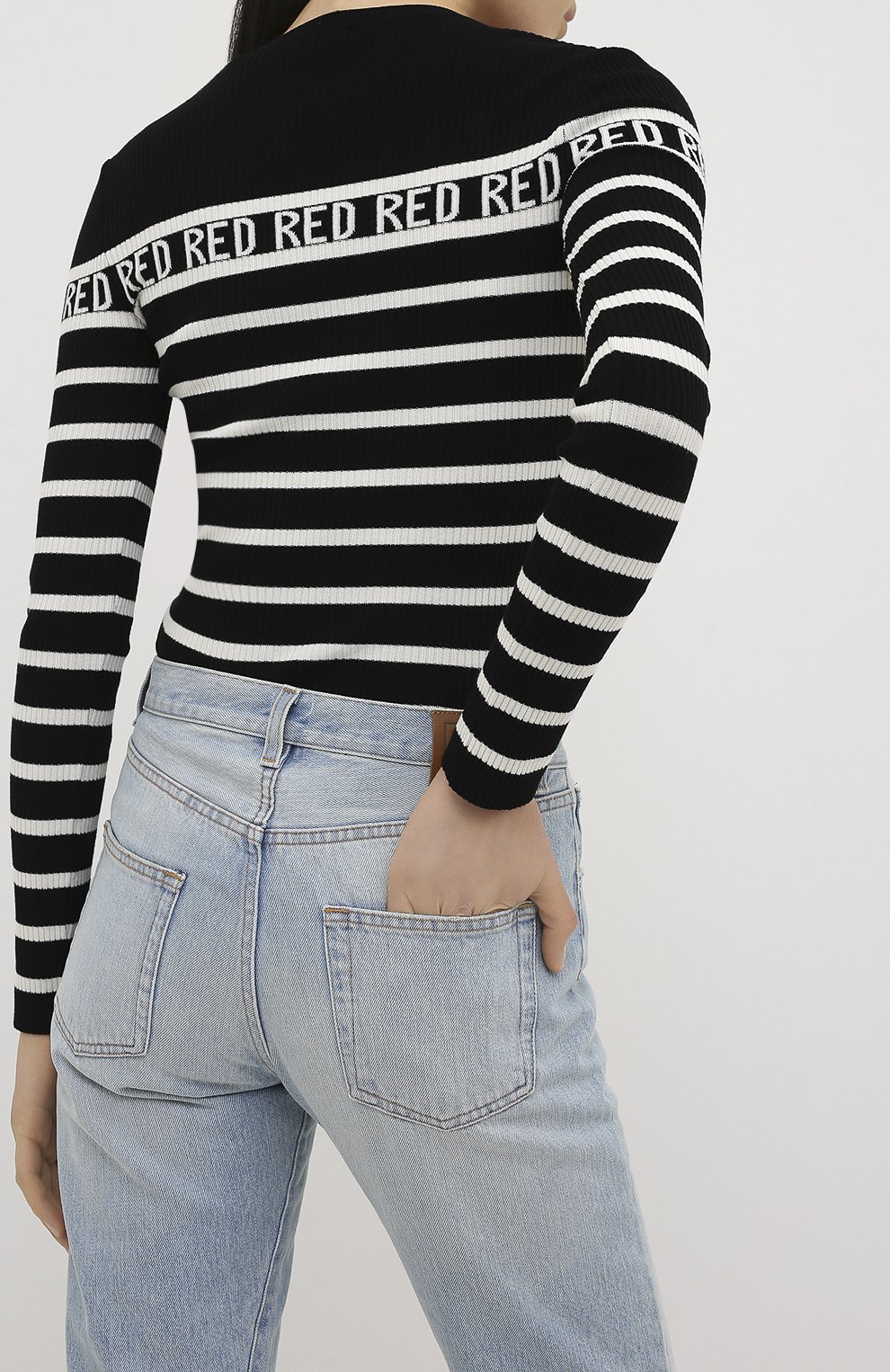 Пуловер из вискозы REDVALENTINO, арт. UR3KC01M/58H, фото 4