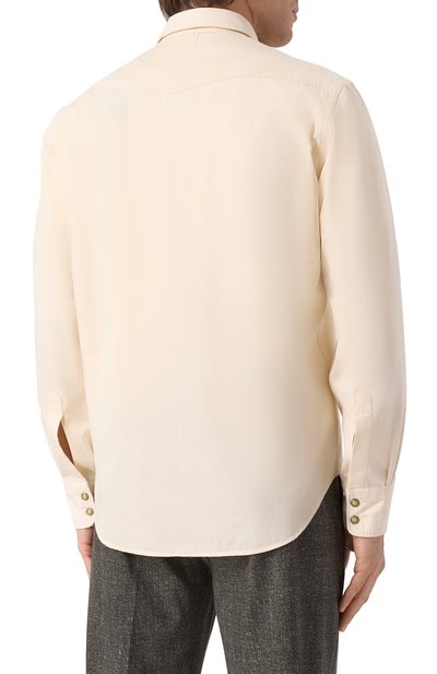 Хлопковая рубашка CANALI, арт. CSL7066/GJ03491, фото 4