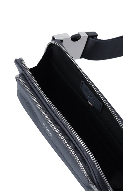 Поясная сумка zair BOSS синего цвета по цене 22450 руб., арт. 50530098, фото 5 Поясная сумка zair BOSS, арт. 50530098, фото 5