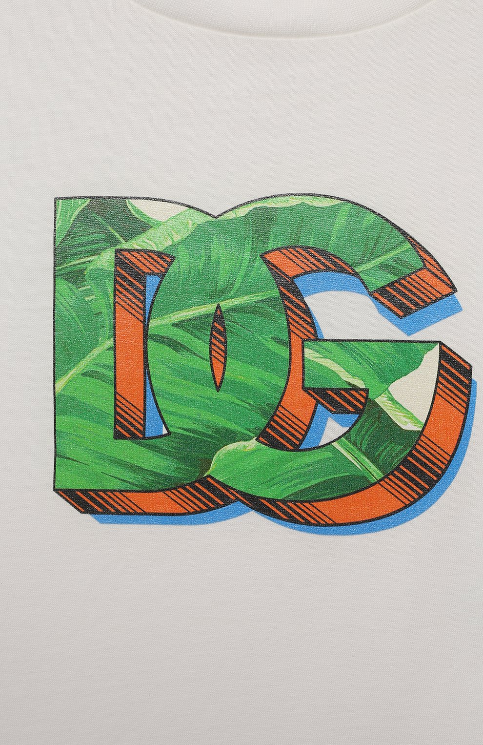 Хлопковая футболка DOLCE & GABBANA, арт. L4JTEY/G7K8C/8-14, фото 3