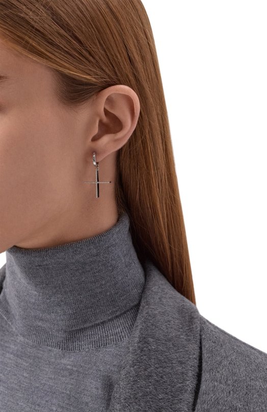 Моносерьга Плюс VSJ Moonka NCS-CER-38TPZ-1 Серебряный  NCS-CER-38TPZ-1 Фото 2