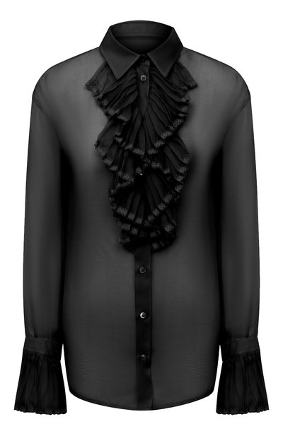 Шелковая блузка MAISON MARGIELA, арт. S29DL0190/S38057, фото 1