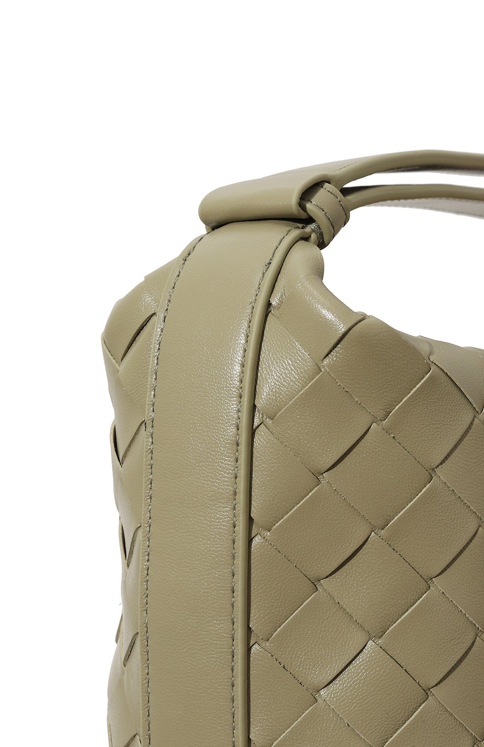 Сумка wallace mini BOTTEGA VENETA светло-зеленого цвета по цене 323500 руб., арт. 754443-V3IV1, фото 3 Сумка wallace mini BOTTEGA VENETA, арт. 754443-V3IV1, фото 3