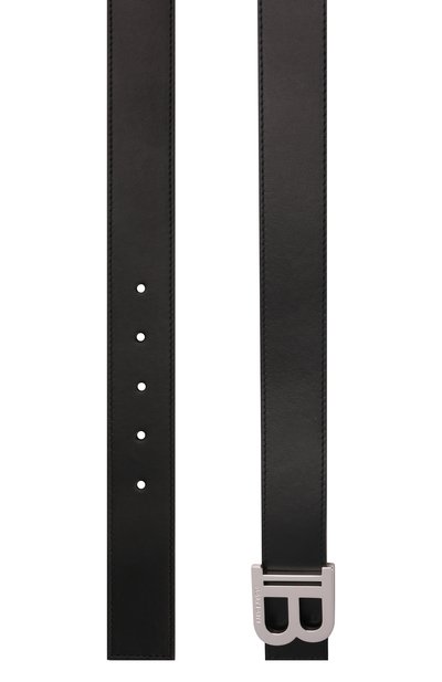Кожаный ремень BALMAIN черного цвета по цене 47200 руб., арт. WM0WJ000/LVTL, фото 3 Кожаный ремень BALMAIN, арт. WM0WJ000/LVTL, фото 3