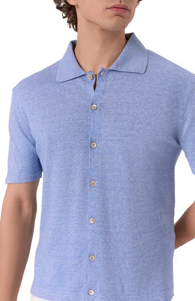 Рубашка изо льна и хлопка DANIELE FIESOLI, арт. DF5272, фото 5