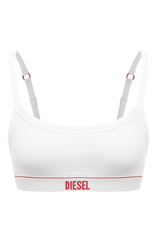Хлопковый бра-топ Diesel A10708/0HIAX Белый A10708/0HIAX