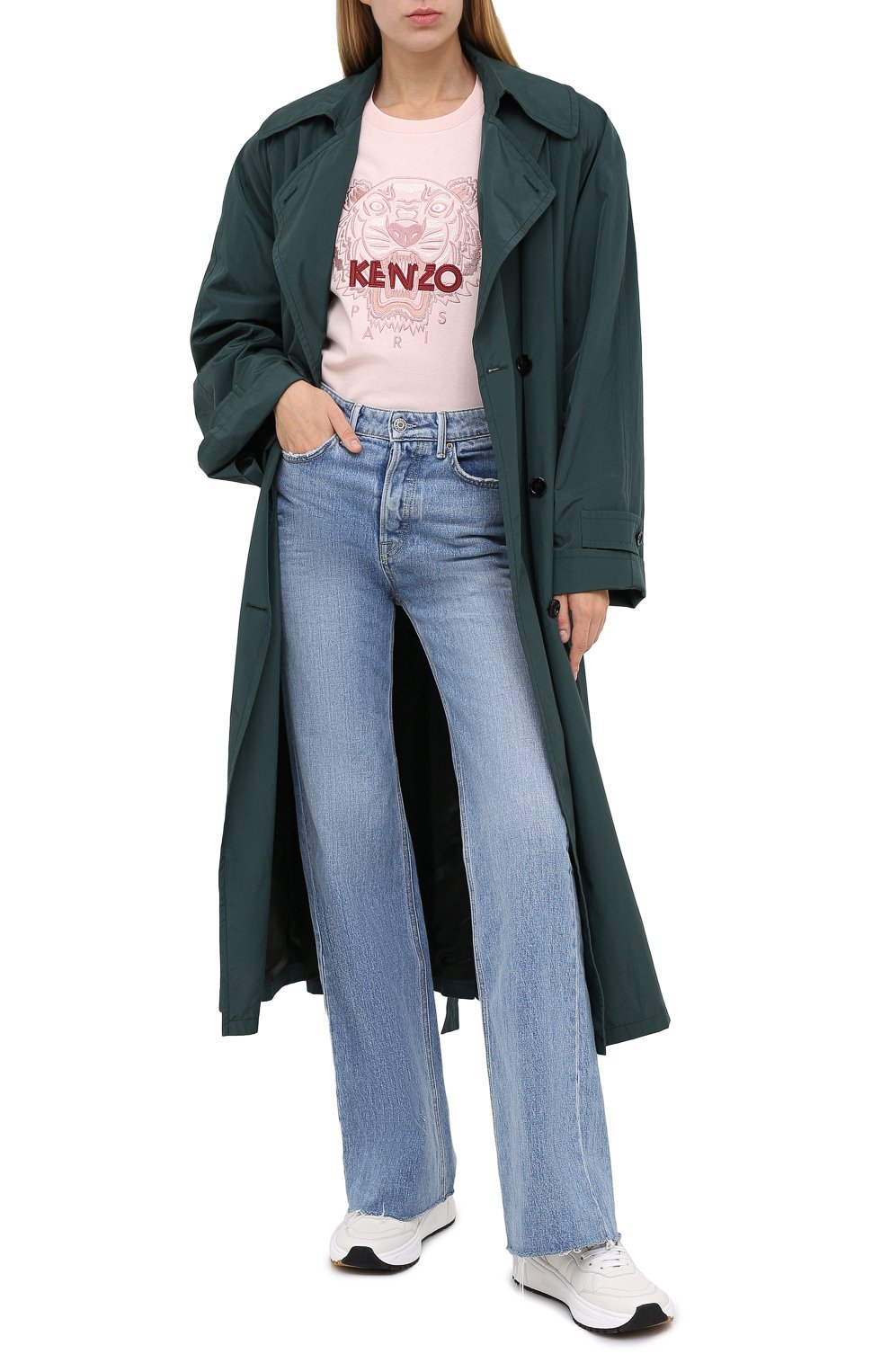 Хлопковая футболка KENZO, арт. FA62TS9124YE, фото 2