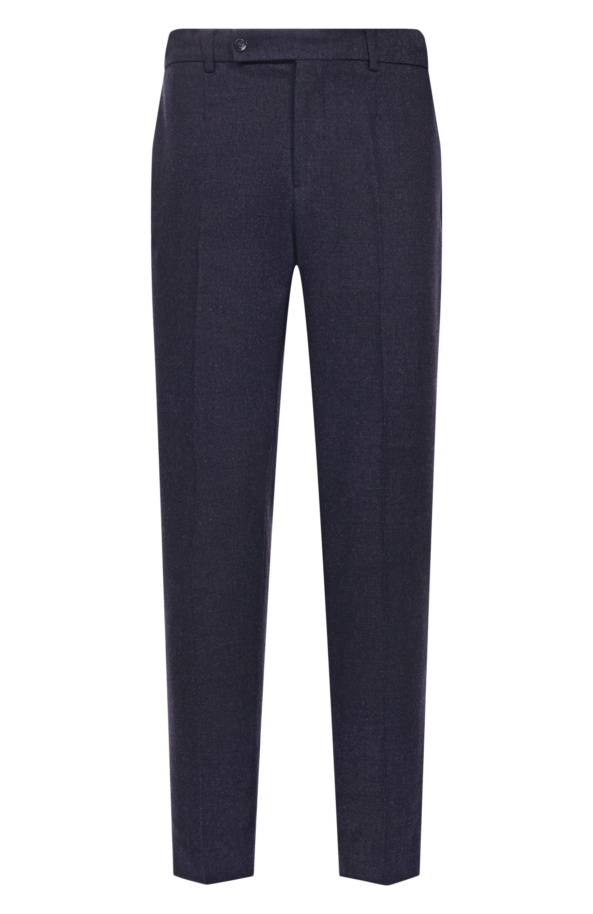 Шерстяные брюки BERWICH темно-синего цвета по цене 44000 руб., арт. GL0BE/FA1224X, фото 1 Шерстяные брюки BERWICH, арт. GL0BE/FA1224X, фото 1