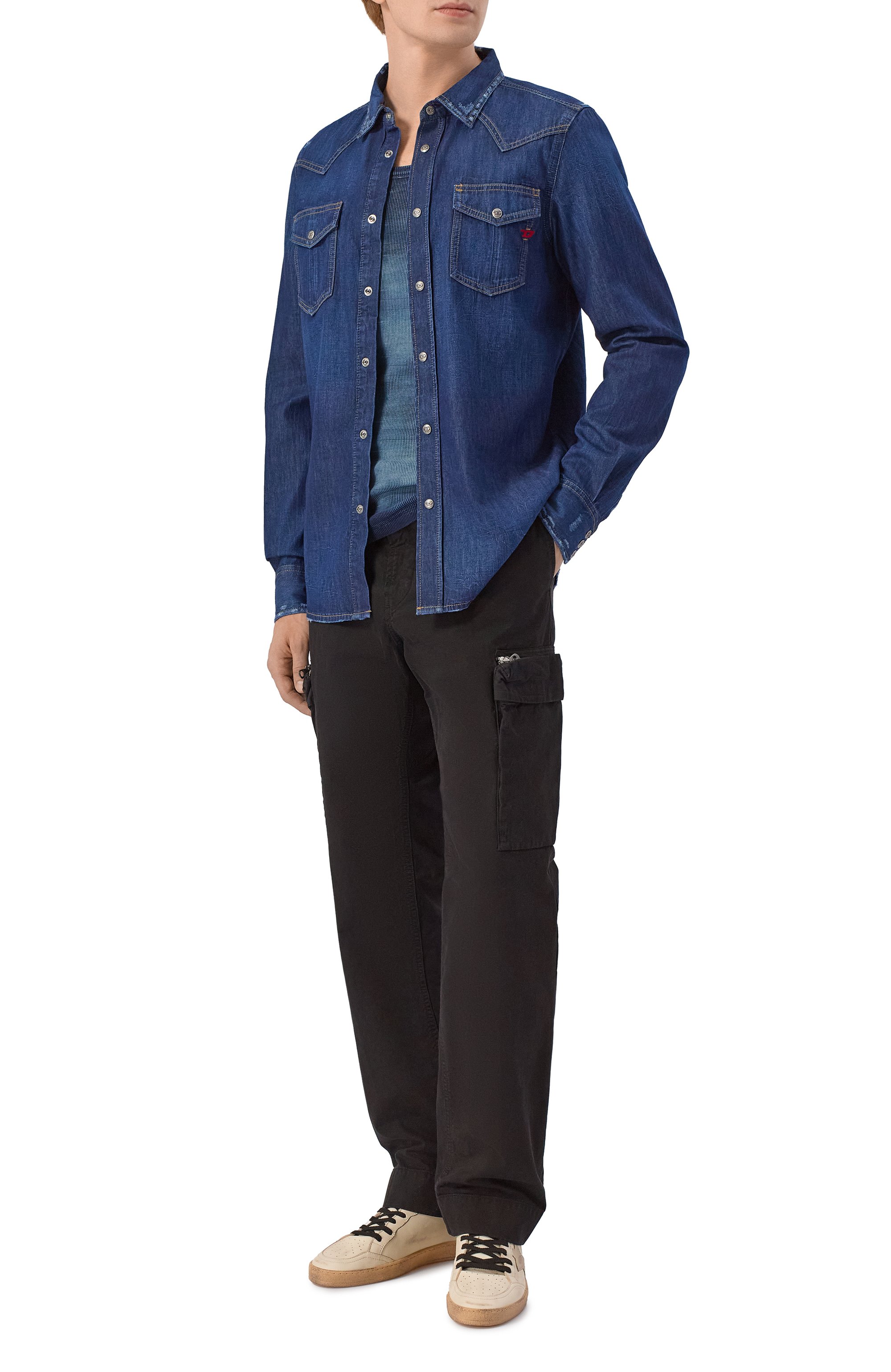 Джинсовая рубашка d-vega DIESEL, арт. A12622/0BEBP, фото 2