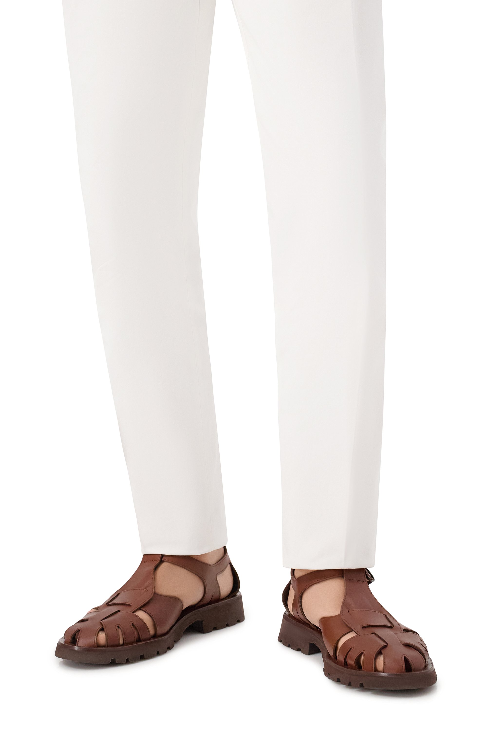 Кожаные сандалии pesca sport HEREU, арт. PESPMFS24, фото 3