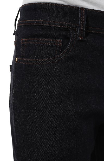 Джинсы CANALI темно-синего цвета по цене 69950 руб., арт. 91729/PX01028, фото 5 Джинсы CANALI, арт. 91729/PX01028, фото 5