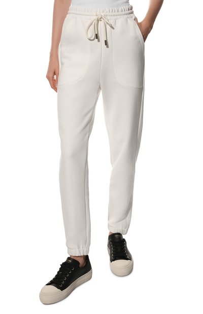 Хлопковые джоггеры ERMANNO FIRENZE, арт. D40EP 017E65, фото 3