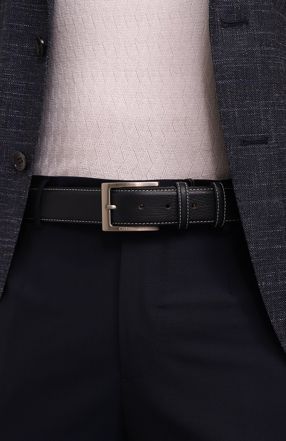 Кожаный ремень COLOMBO, арт. CT00085, фото 2