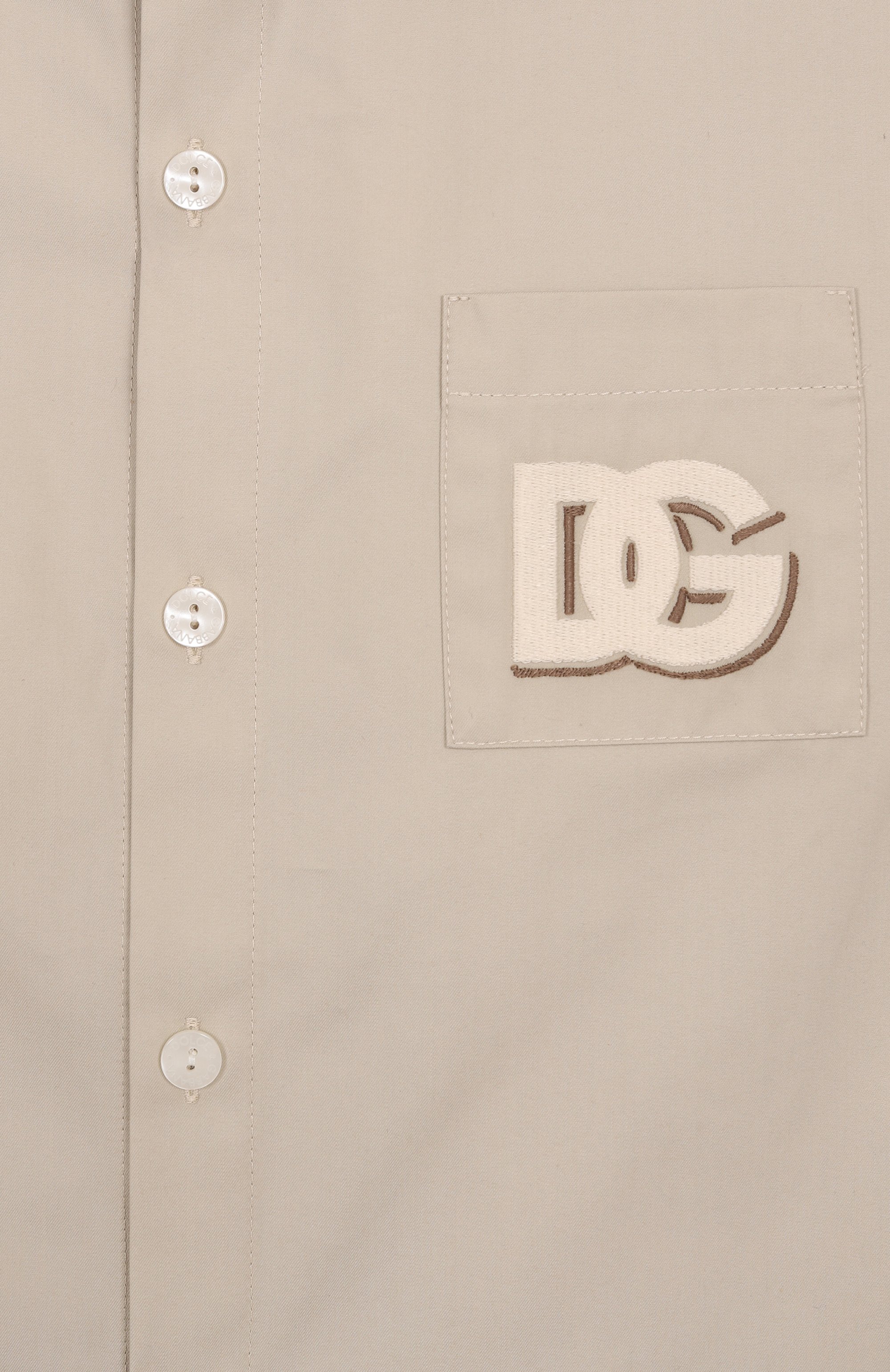 Хлопковая рубашка DOLCE & GABBANA, арт. L44S29/HUMRB/2-6, фото 3