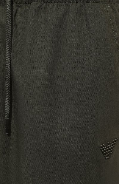 Шорты изо льна и вискозы EMPORIO ARMANI, арт. 211864/4R467, фото 5