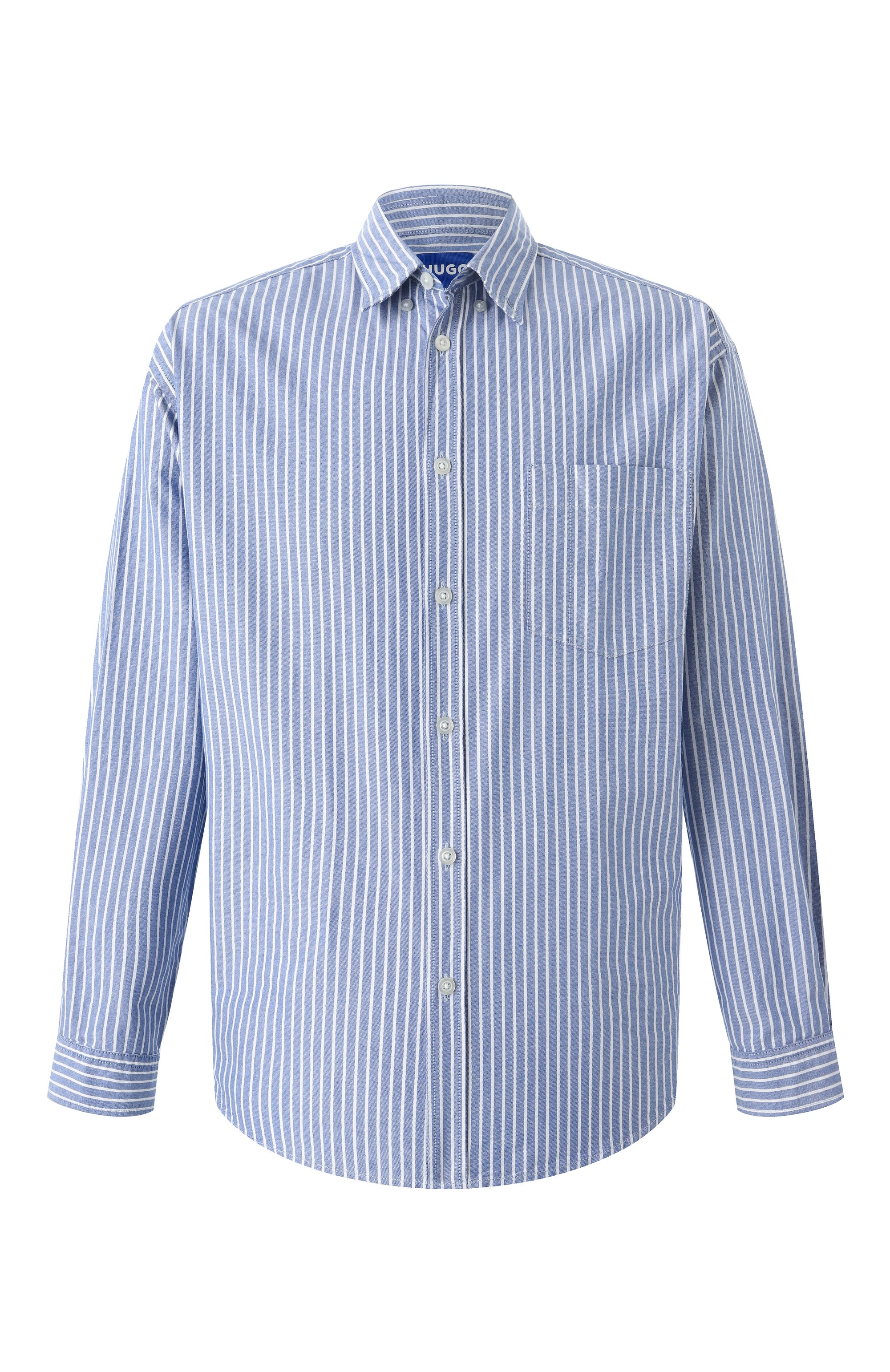 Хлопковая рубашка HUGO BLUE, арт. 50534183, фото 1