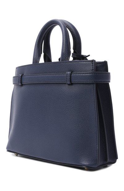 Сумка faubourg small LANCEL темно-синего цвета по цене 64350 руб., арт. A13527, фото 4 Сумка faubourg small LANCEL, арт. A13527, фото 4