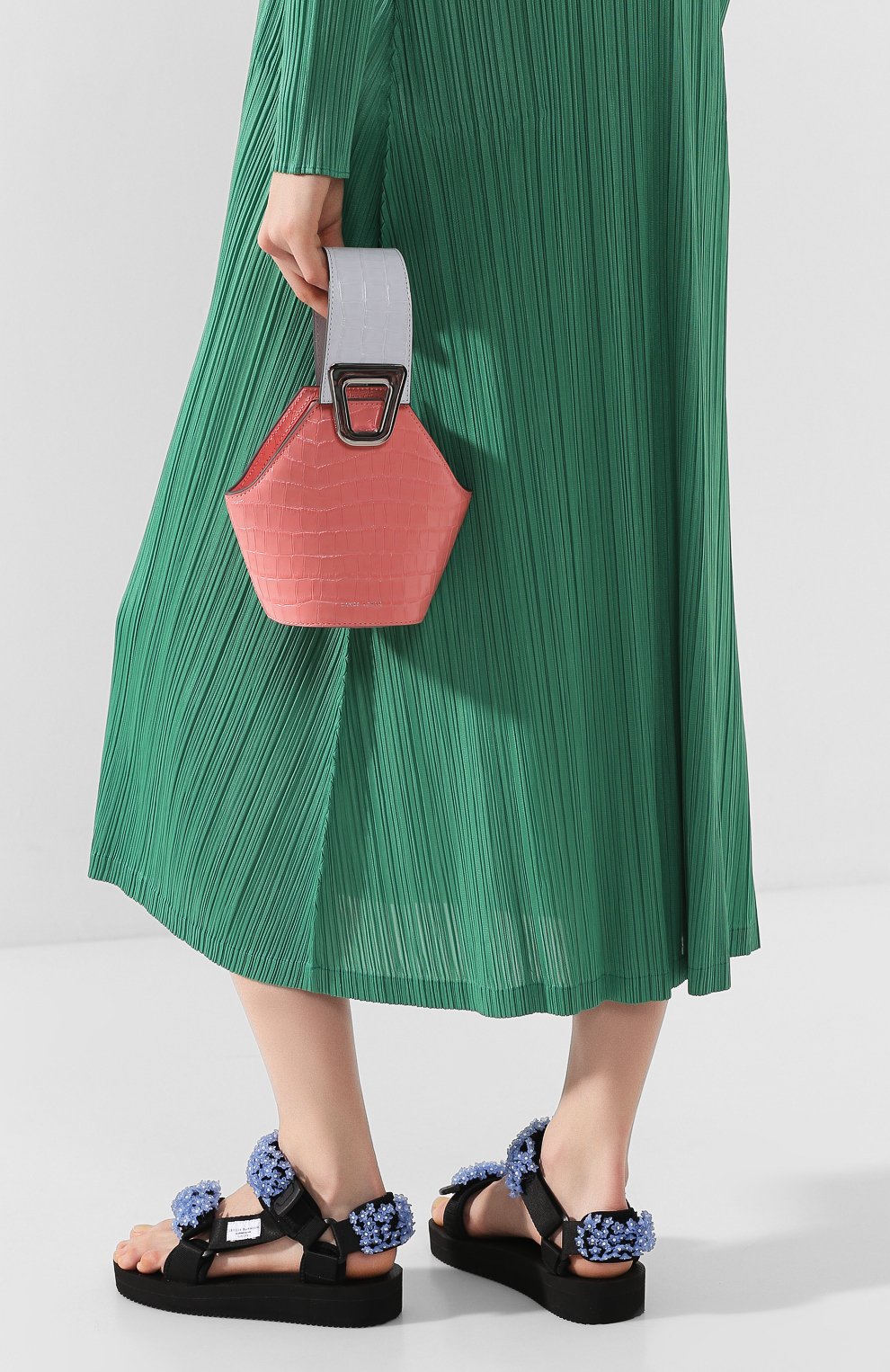 Сумка johnny extra small DANSE LENTE, арт. XS J0HNNY/WATERMEL0N/PALE BLUE, фото 2