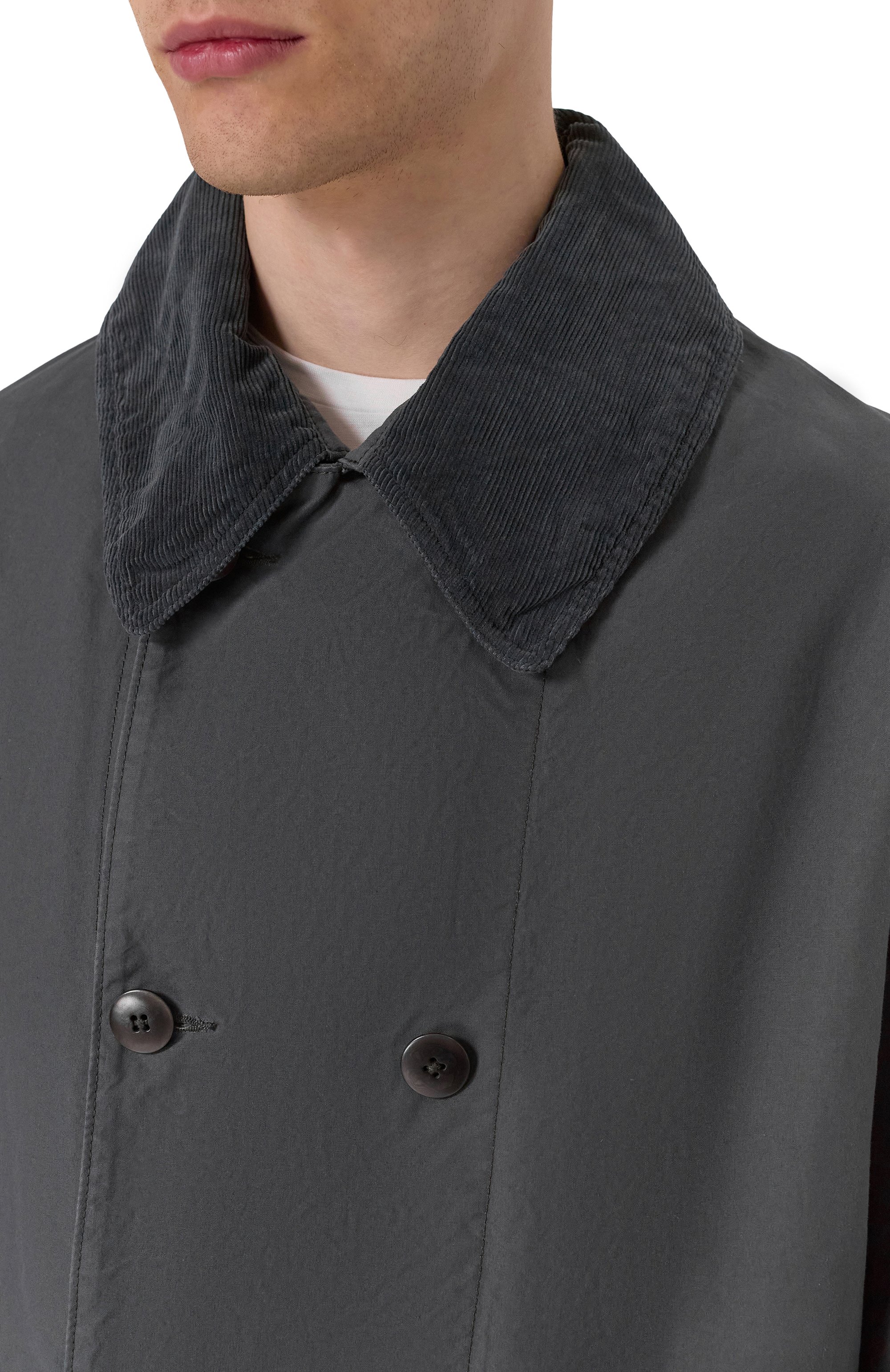 Хлопковая куртка MAISON MARGIELA темно-серого цвета по цене 323000 руб., арт. S50AM0633/M35282, фото 5 Хлопковая куртка MAISON MARGIELA, арт. S50AM0633/M35282, фото 5