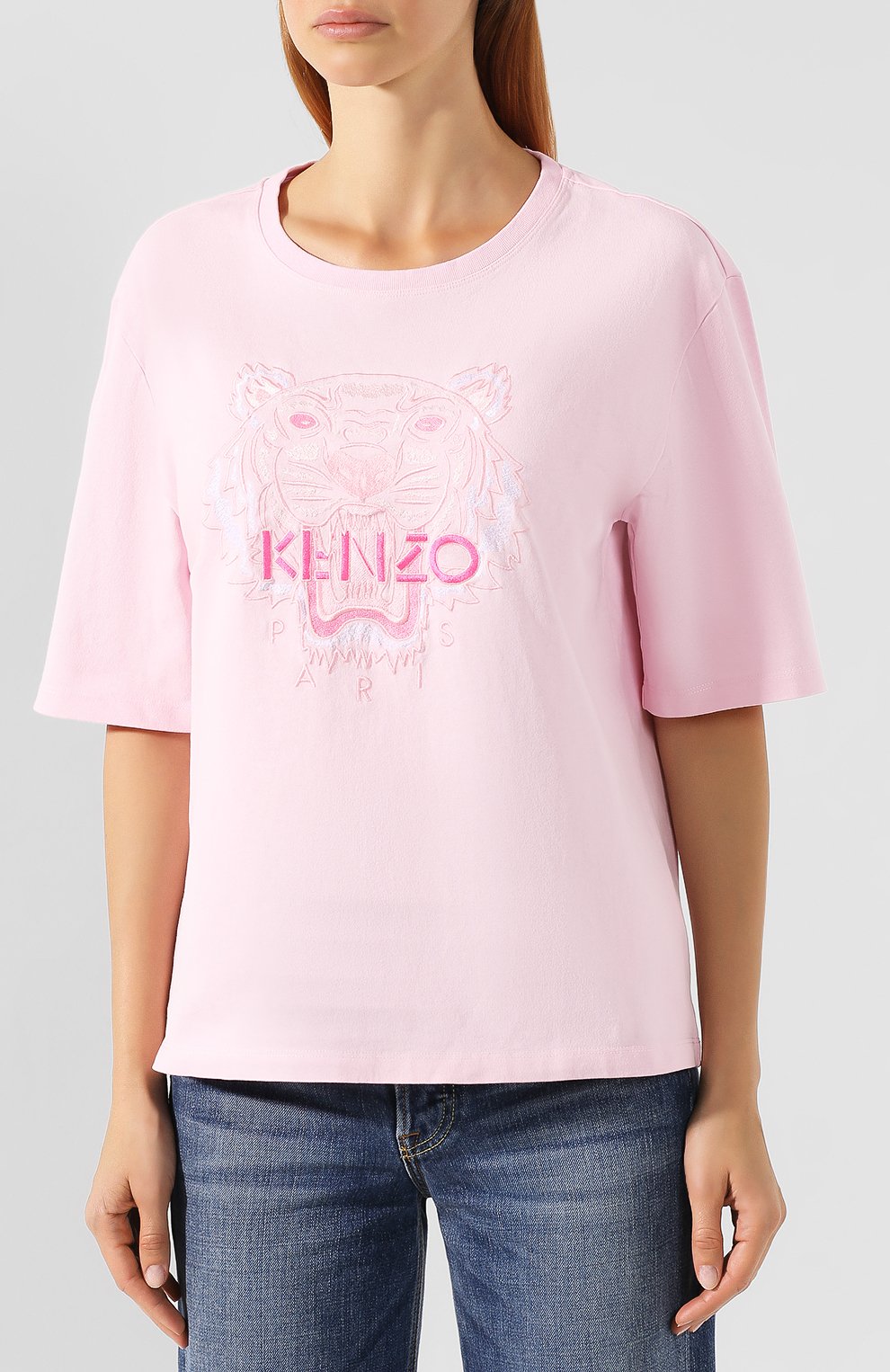 Хлопковая футболка KENZO, арт. F962TS9034YH, фото 3