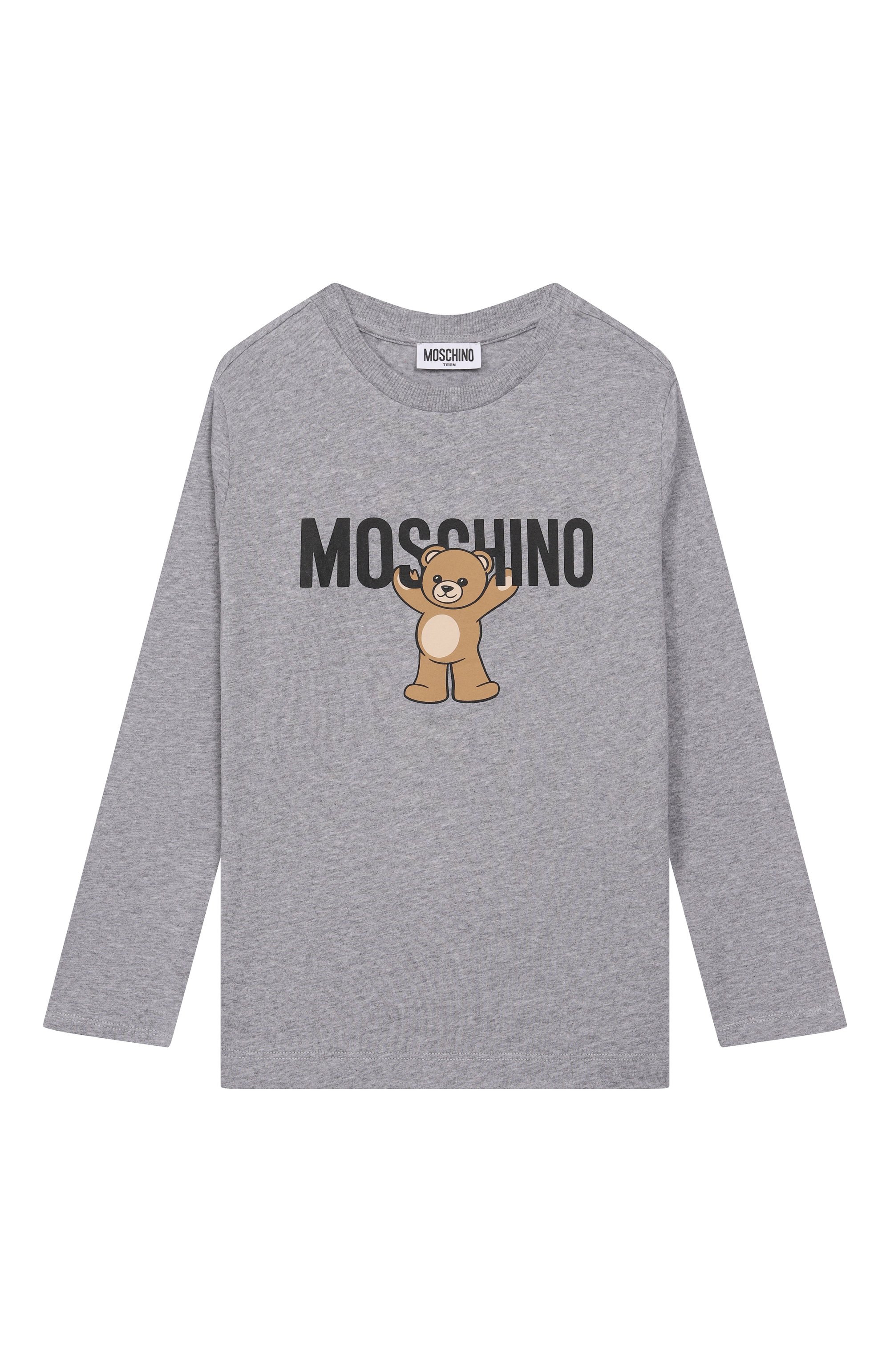 Хлопковый лонгслив MOSCHINO, арт. HT000J/LAA10/10-14, фото 1