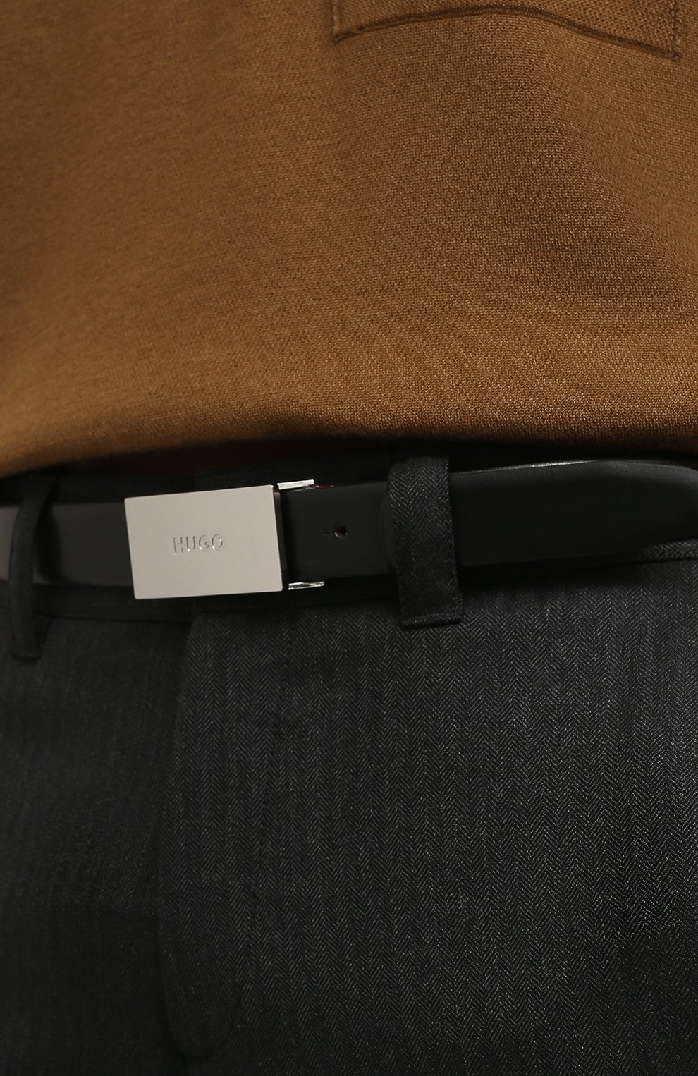 Кожаный ремень HUGO, арт. 50470638, фото 2