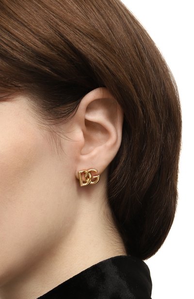 Серьги DOLCE & GABBANA, арт. WEP6L2 W1111/G0LD, фото 2