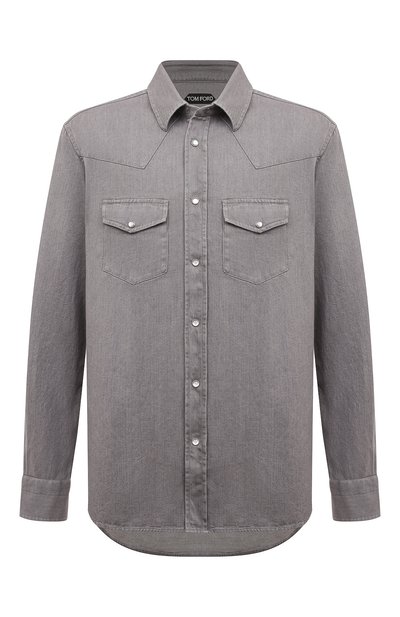 Мужская джинсовая рубашка TOM FORD, арт. HDS001/FMC074F23