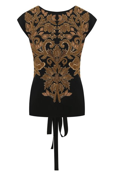 Женский хлопковый топ DRIES VAN NOTEN, арт. 201-18652-9355