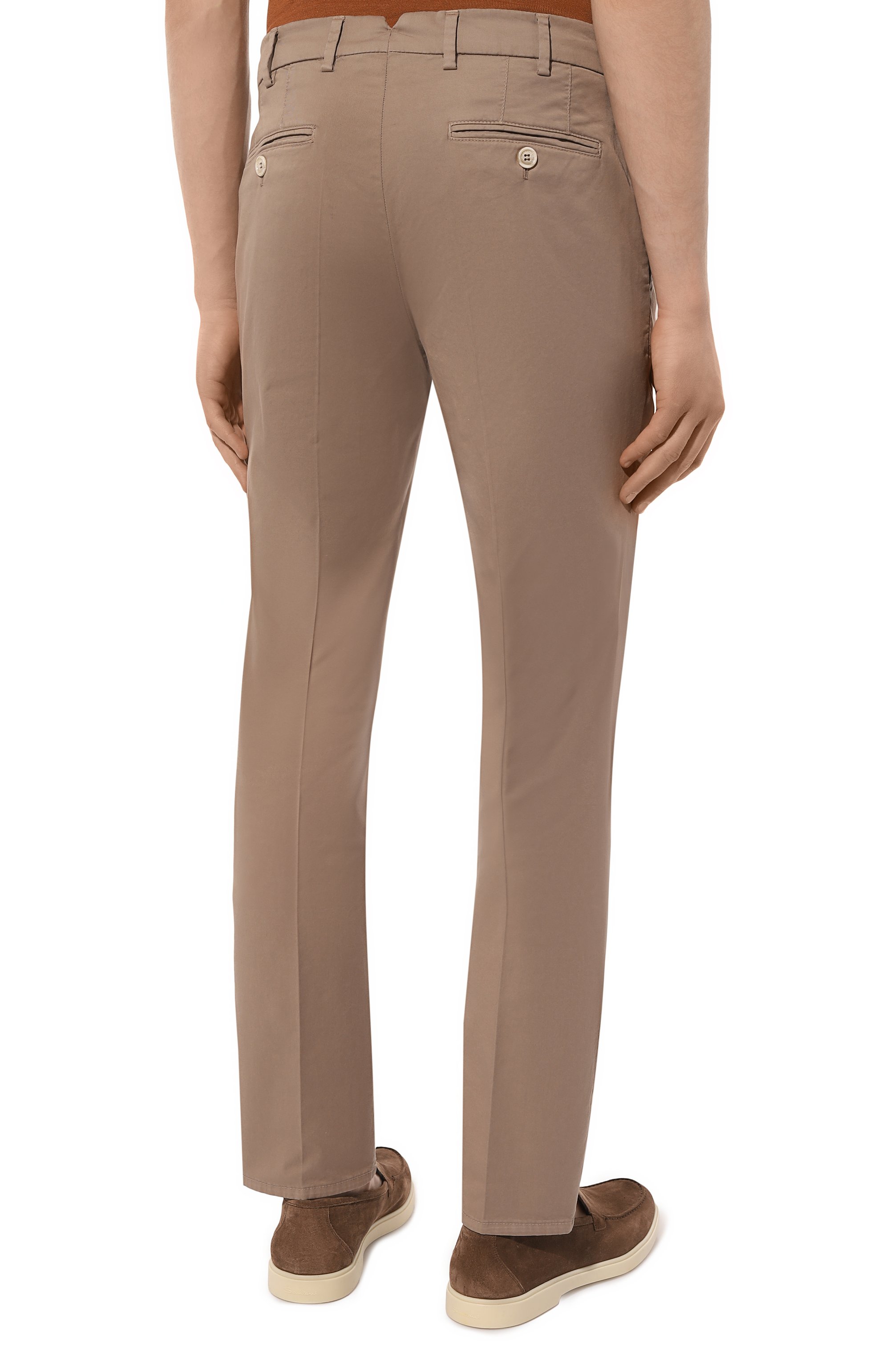 Хлопковые брюки BRUNELLO CUCINELLI, арт. M289LB1770, фото 4