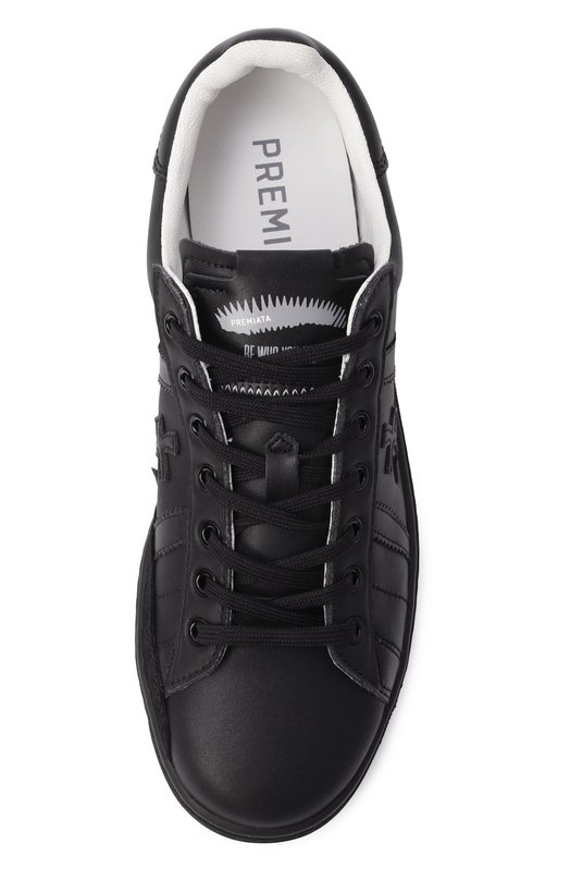 Кожаные кеды Russel Premiata RUSSELL/VAR 6068 Чёрный  RUSSELL/VAR 6068 Фото 6