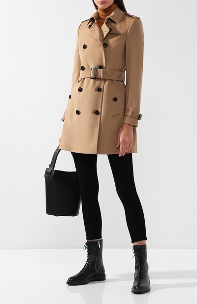 Пальто с поясом BURBERRY, арт. 3929740, фото 2