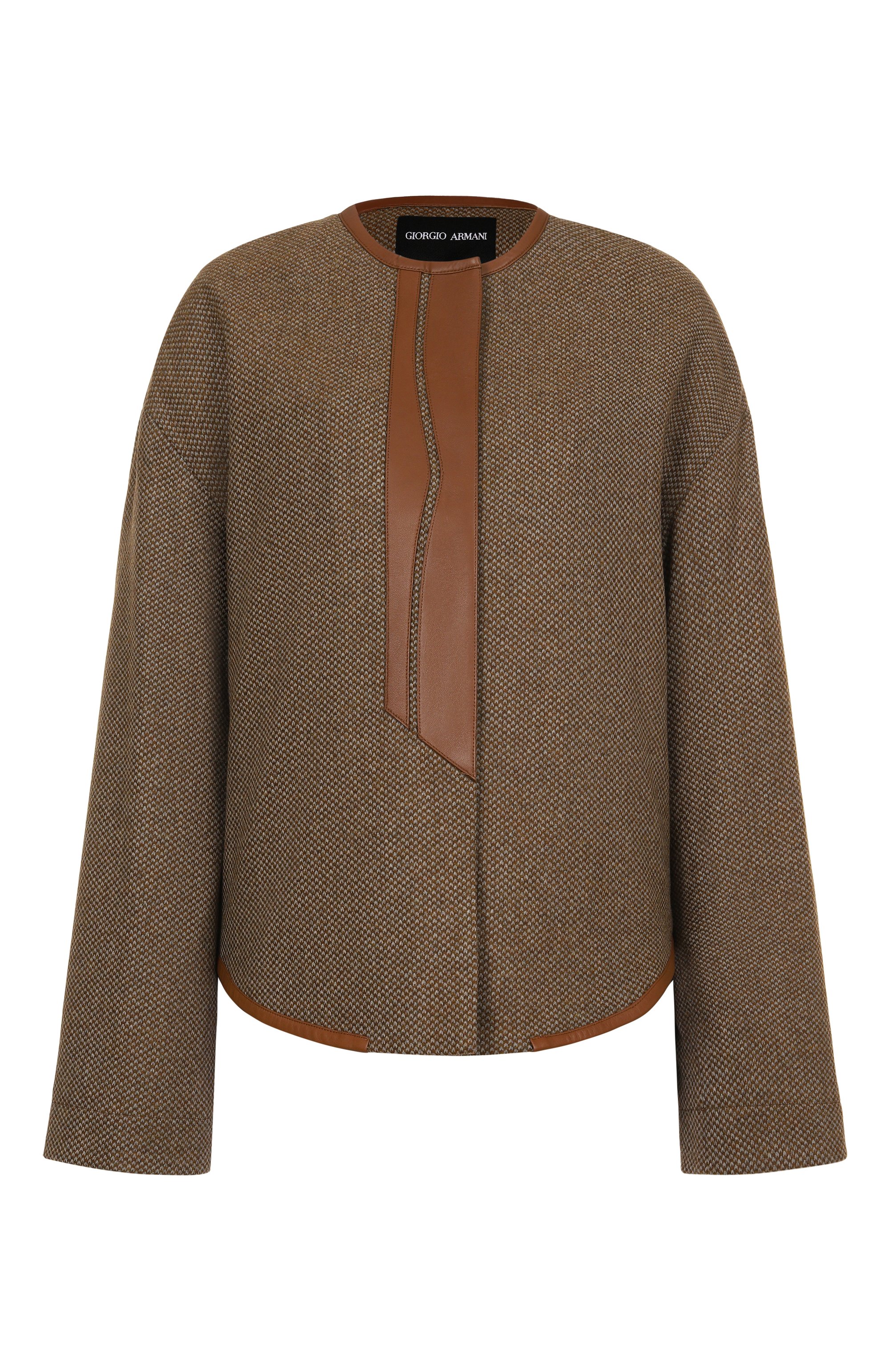 Жакет из шерсти и кашемира GIORGIO ARMANI, арт. GW001614/TE16708, фото 1