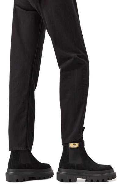 Замшевые челси trek DOLCE & GABBANA, арт. CT1002/A3G54, фото 3