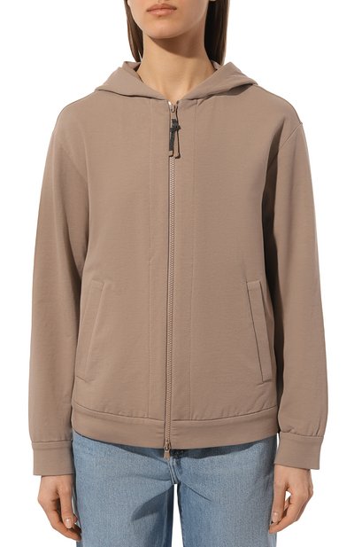 Хлопковая толстовка BRUNELLO CUCINELLI, арт. MH827B1190, фото 3