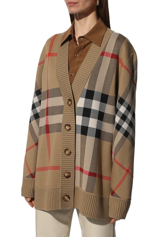 Кардиган Burberry 8039153 Бежевый  8039153 Фото 3