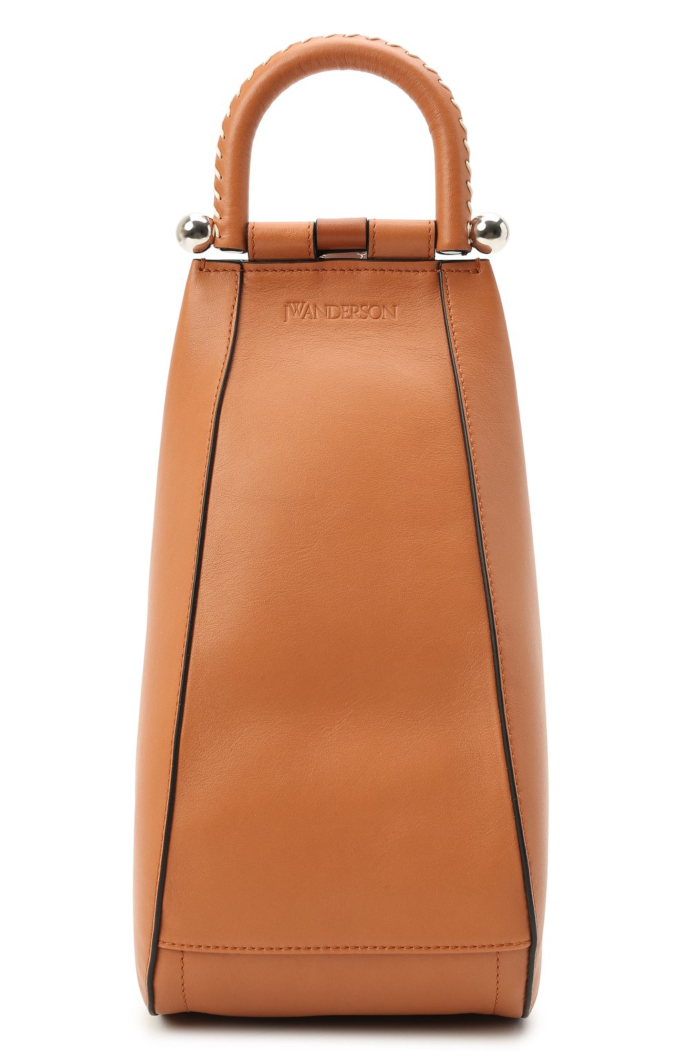 Сумка wedge small JW ANDERSON коричневого цвета по цене 89950 руб., арт. HB0368 LA0019, фото 1 Сумка wedge small JW ANDERSON, арт. HB0368 LA0019, фото 1