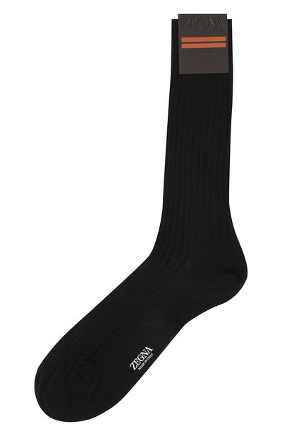 Мужские хлопковые носки ZEGNA, арт. N4V40/010
