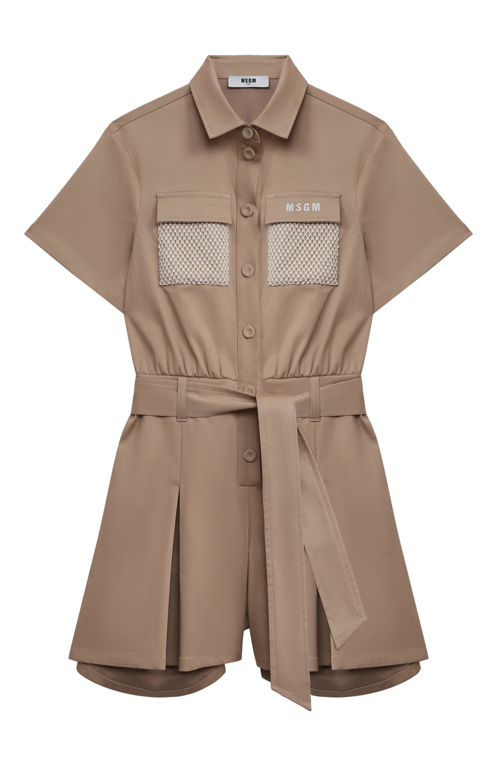Комбинезон из хлопка и вискозы MSGM KIDS, арт. S4MSJGJS080, фото 1