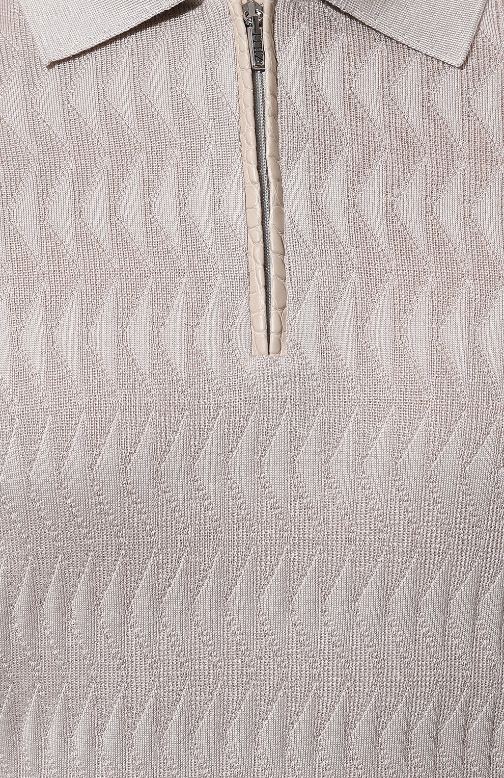 Шелковое поло ZILLI, арт. KZP002M0642VTS000, фото 5