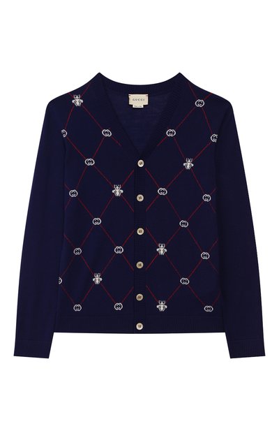 Шерстяной кардиган GUCCI, арт. 599105/XKA5Z, фото 1