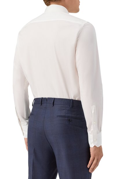 Хлопковая сорочка ZEGNA, арт. 9MS0BA/904100A9, фото 4