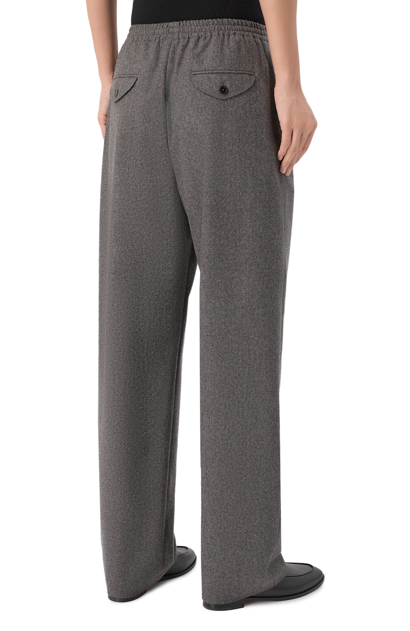 Шерстяные брюки JIL SANDER, арт. J02KA0428/J40333, фото 4