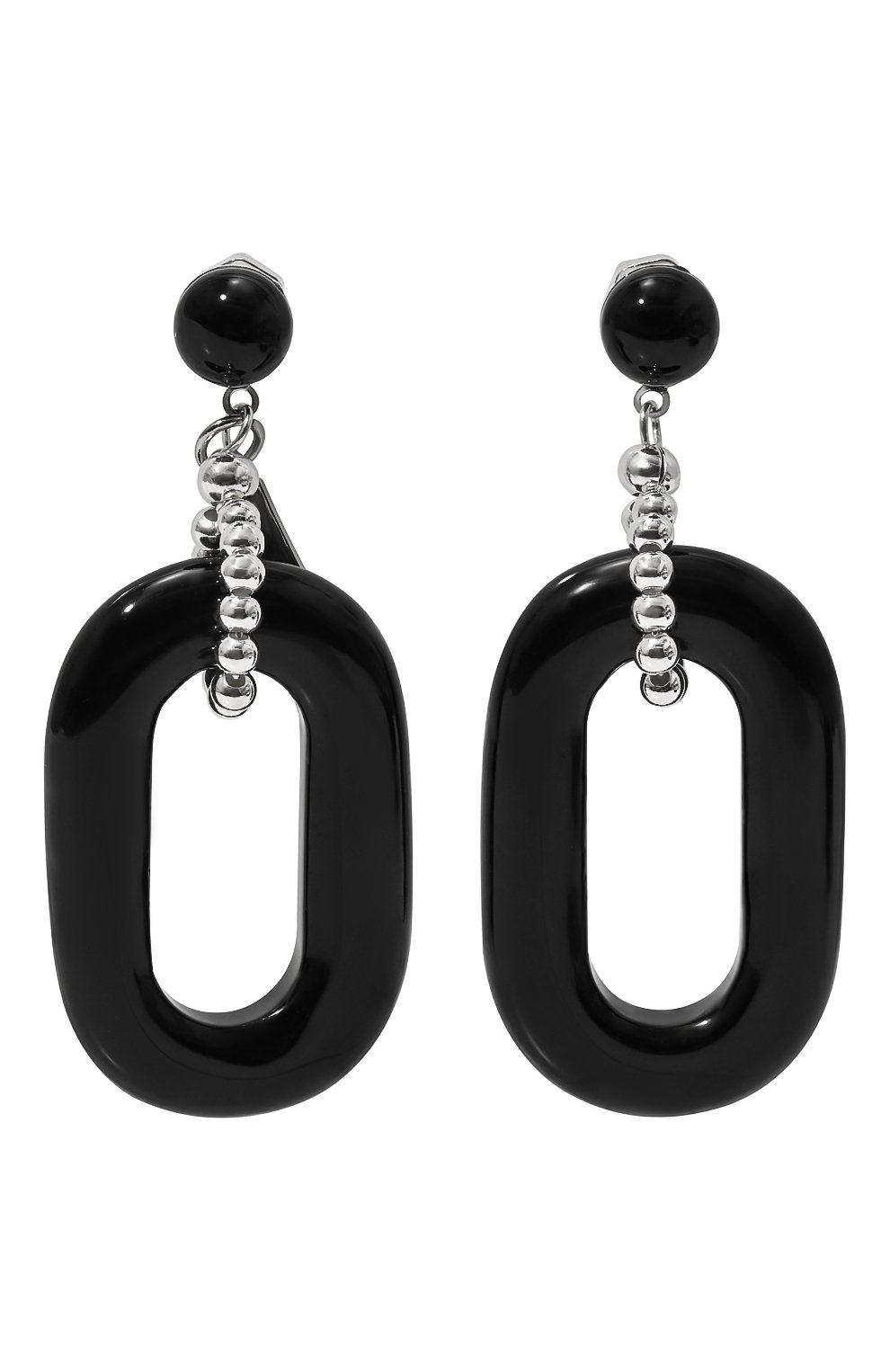 Серьги VIEN черного цвета по цене 21900 руб., арт. 2424-192, фото 1 Серьги VIEN, арт. 2424-192, фото 1