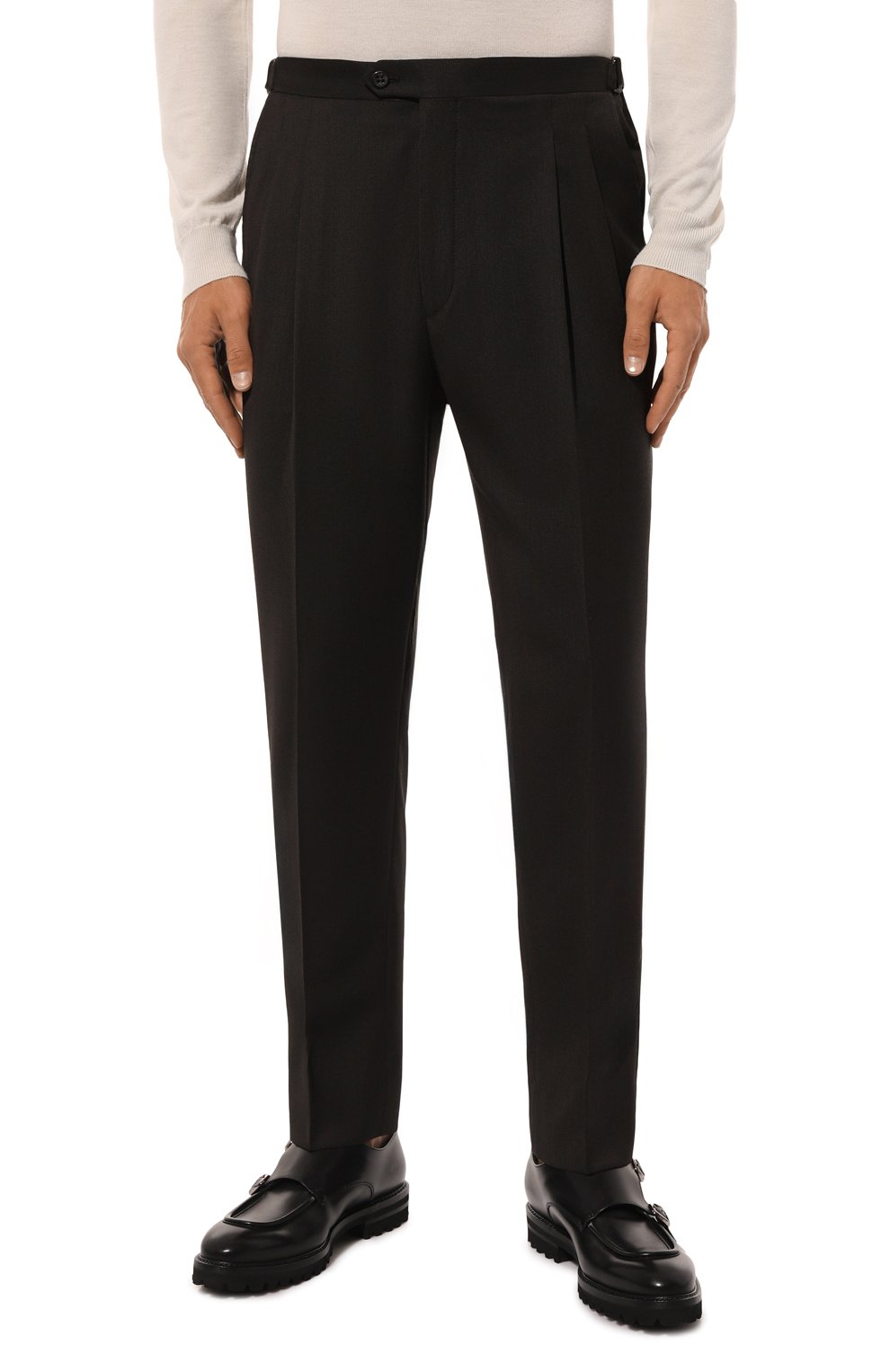 Шерстяные брюки CORNELIANI, арт. 944L21-9418240, фото 3