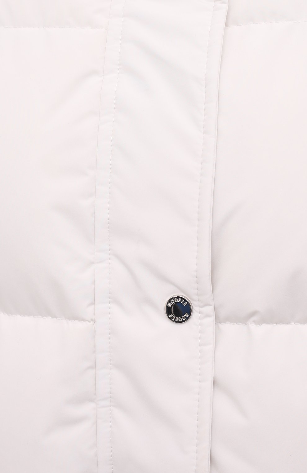 Пуховик MOORER белого цвета по цене 369500 руб., арт. BREUIL-STP/M0DGI200003-TEPA023, фото 5 Пуховик MOORER, арт. BREUIL-STP/M0DGI200003-TEPA023, фото 5
