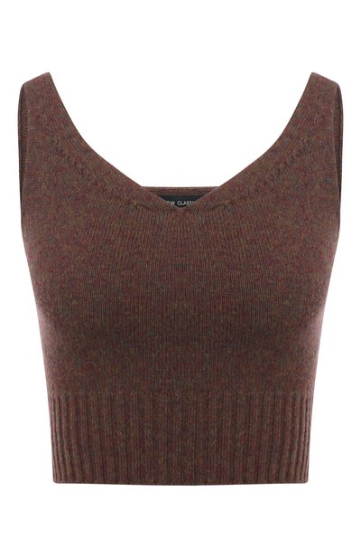 Женский топ из шерсти и кашем ира LOW CLASSIC, арт. L0W21FW_KN02BR