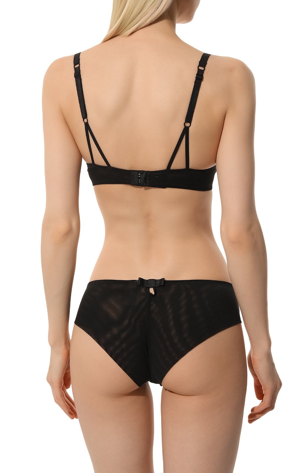 Бюстгальтер с плотной чашкой CHANTAL THOMASS черного цвета по цене 18640 руб., арт. T230131, фото 3 Бюстгальтер с плотной чашкой CHANTAL THOMASS, арт. T230131, фото 3