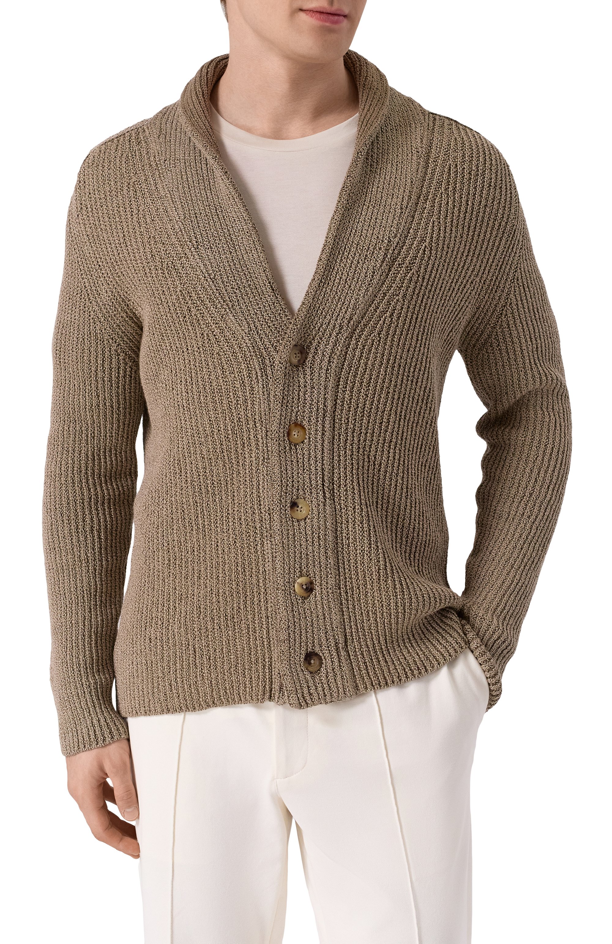 Хлопковый кардиган BOGLIOLI, арт. 91573T/SB5815, фото 3